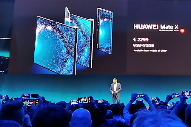 Huawei présente "officiellement" son Mate X en Chine