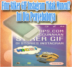  Fitur  Stiker  GIF Instagram  Tidak Muncul Ini Dia Penyebab 