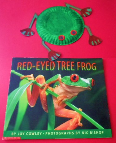 Learning Ideas - Grades K-8: Red-Eyed Tree Frog Book and Craft Project