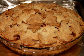 Fall-Leaf Apple Pie