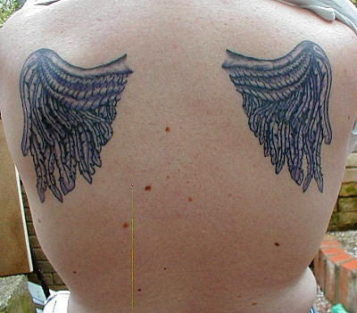 angle wing tattoos. Angel Wing Tattoos Tattoo