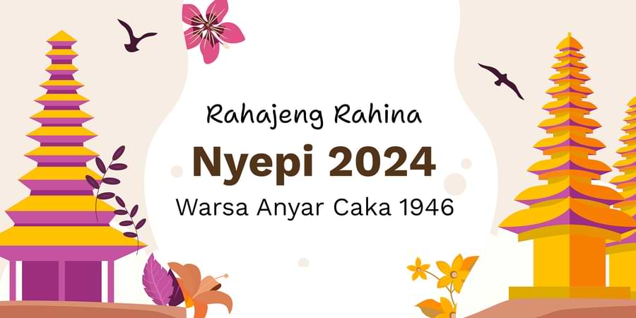 download spanduk nyepi 2024 caka 1946 gratis