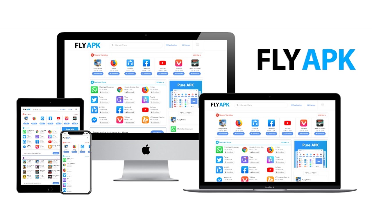 FLY APK Premium Blogger Template Free Download