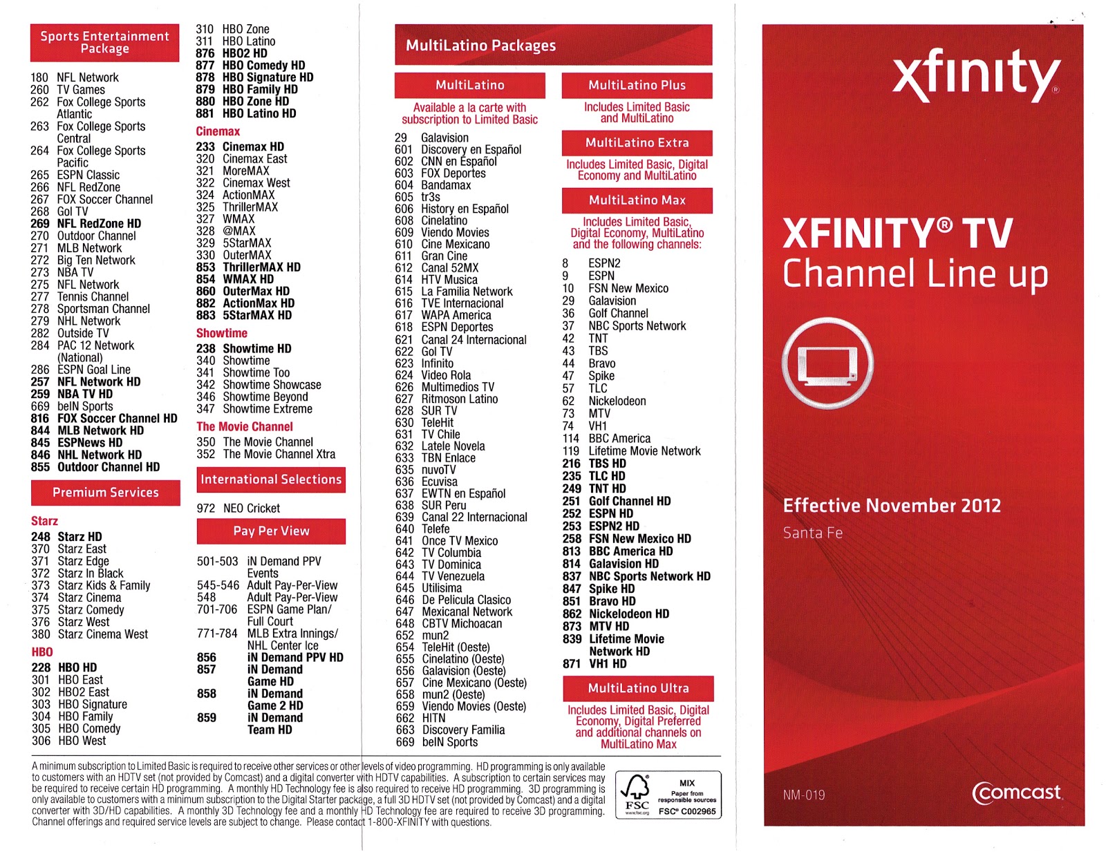 printable xfinity channel list That are Nifty | Derrick Website