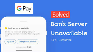 
why can't i transfer money from my bank account
you can't use this bank account for payment please try with a different bank account
The recipient cannot receive your payment in Google Pay
Your bank is unable to complete UPI payments right now
Recipient payment server down meaning
Your money has not been debited you are unable to make this payment at the moment
Recipient payment server down in Google Pay
Google Pay not working today in India