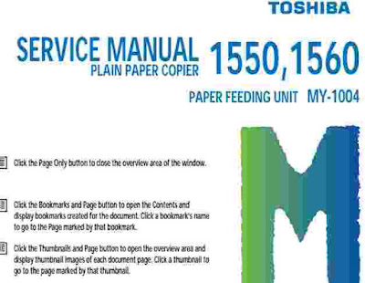 Toshiba 1550 Service Manual