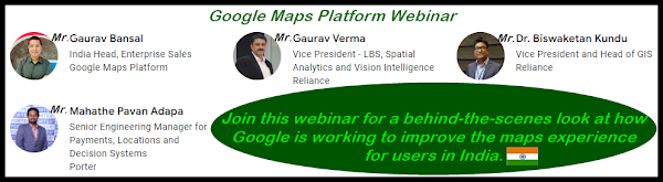 Google Maps Platform Webinar for India customers on 27th of September 2023