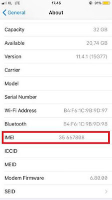 Cara Cek IMEI HP iPhone 3