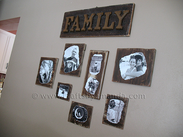 podge modge wood decoupage on Photo Crafts Family Amanda Plaques   Decoupage by