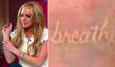 Lindsay tattoo