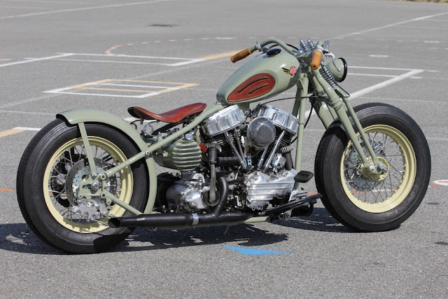 Harley Davidson Panhead By AQG Hell Kustom