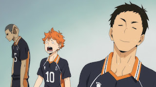 ハイキュー!! アニメ 2期16話 日向翔陽 澤村大地 田中龍之介 | HAIKYU!! Karasuno vs Wakutani minami