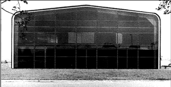 Modern art glass warehouse