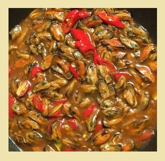 Resep Kerang Hijau Saos Padang Rumahan - resep, kuliner 