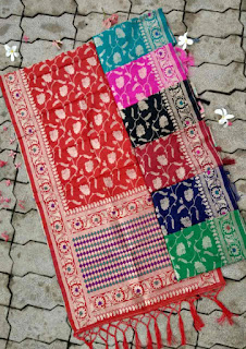  Banarasi Silk Zari Work Wholesale Dupatta-KD264