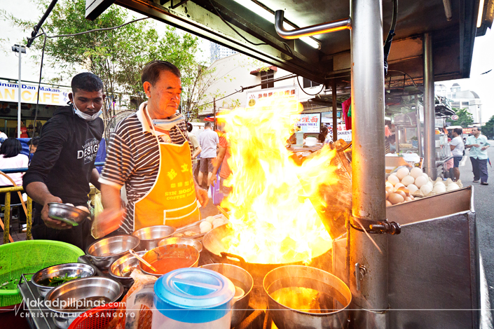 Char Kway Teow New Lane Hawker Centre Georgetown Penang Malaysia