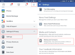 facebook-video-autoplay-disable-menu ပိတ္နည္း