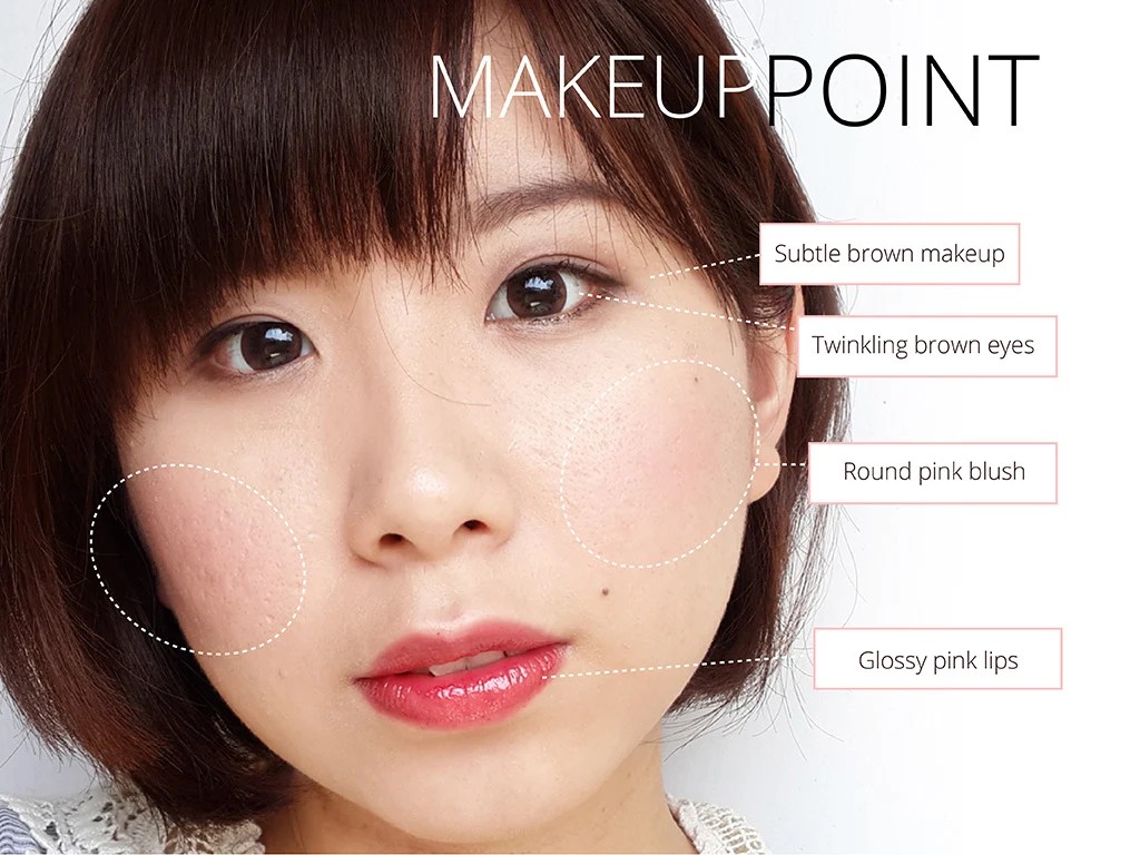 Japanese Inspired Casual Make Up With 1 Day ACUVUE Define Claren