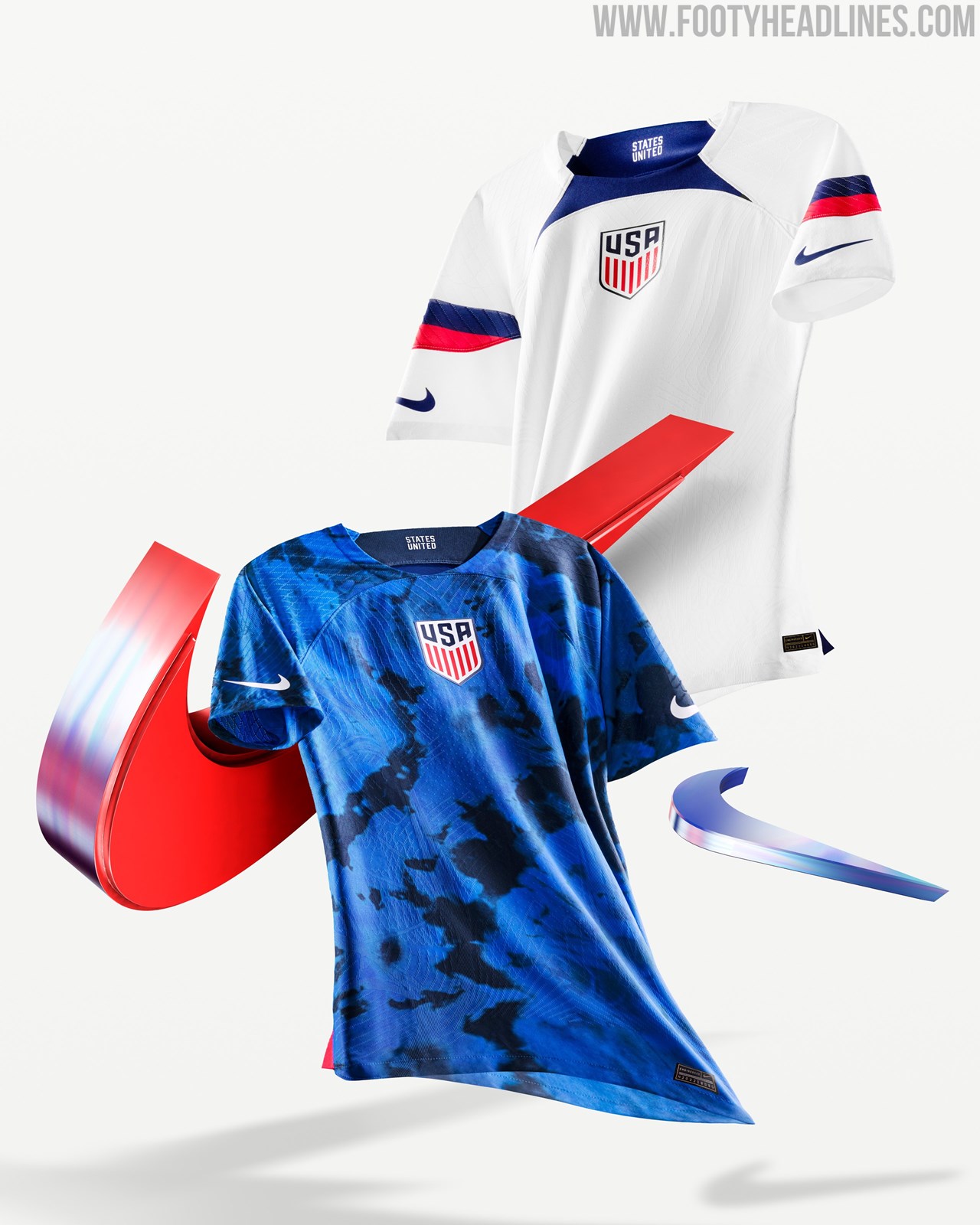 medeklinker muis of rat ik ben gelukkig USA 2022 World Cup Home & Away Kits Released - Footy Headlines