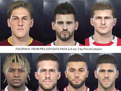 PES 2018 Faces Converted v2 From PES 2019 DP4 by PolishCatalan