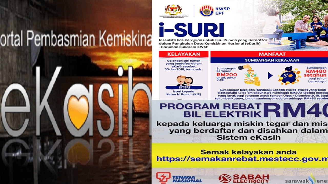 Cara Daftar eKasih 2020 Secara Online (Semakan Status ...