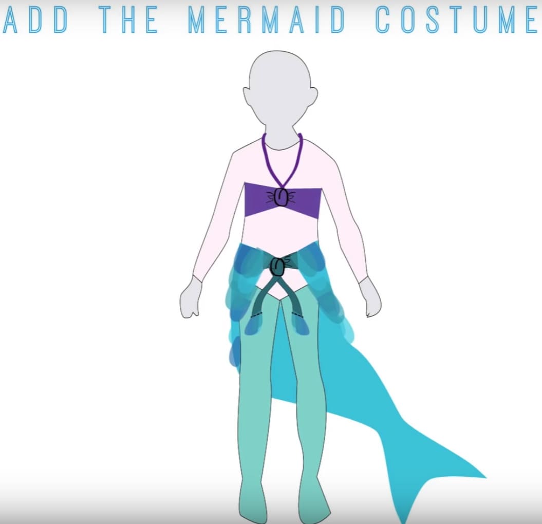 DIY Mermaid Costume Tutorial