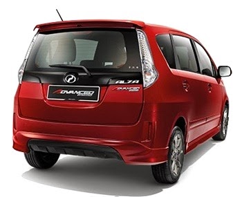 Harga Dan Spesifikasi Perodua Alza 2014 Baru