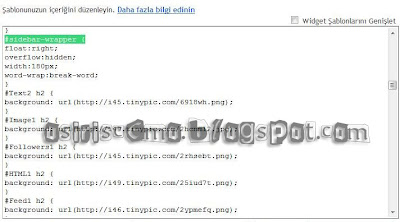 Blogger Tema Düzenleme