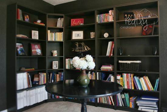 do it yourself built in bookcase plans
