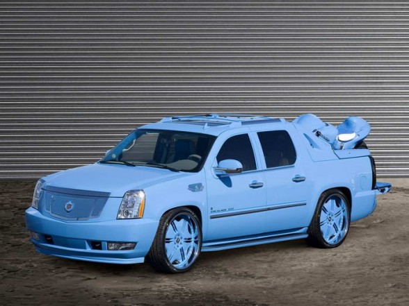 Cadillac Escalade Ext Dub Edition. The DUB Escalade EXT is