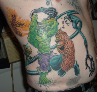 Comic Book tattoo Design Picture Gallery - Comic Book tattoo Ideas