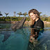 Mischa Barton playing Dolphin in Dubai
