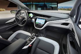 Interior view of 2019 Chevrolet Bolt EV