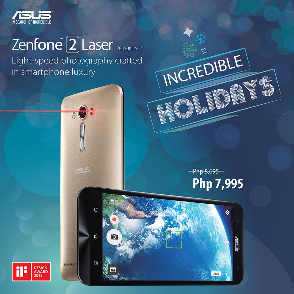 ASUS Zenfone 2 Laser 5.5 Price Drop