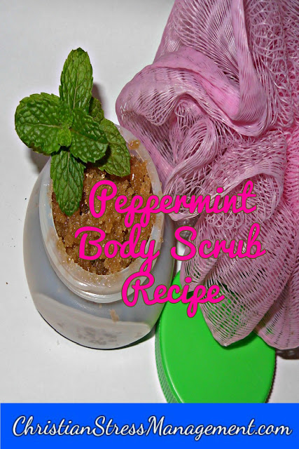 Natural Peppermint Body Scrub Recipe for Stress Management