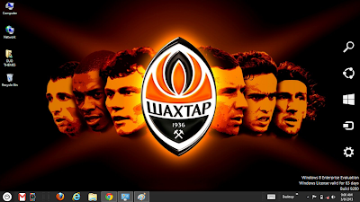 Shakhtar Donetsk Windows 7 And 8 Theme 2013