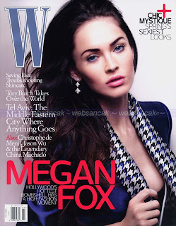 Celebrity Megan Fox Magazine Cover Girl Pictures