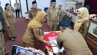 Pelantikan Pegawai Pemkab Tanggamus