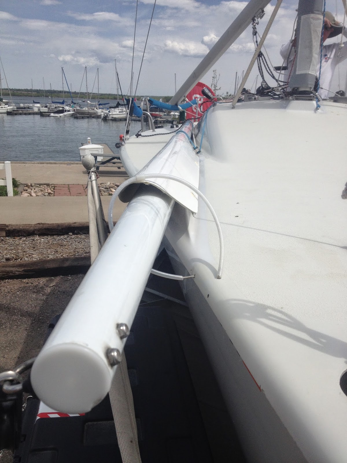 i550 #505 Sailboat build. TIME MACHINE: I get by with a ...