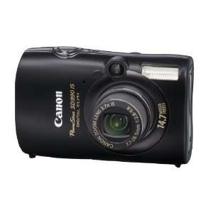 Canon Powershot SD990IS 14.7MP Digital Camera with 3.7x Optical Image Stabilized Zoom (Black)