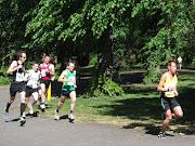 I call the Open Athletics ALEXANDRA PARK 5K the 'civilised 5K park run' . (leaders alexandra park may )