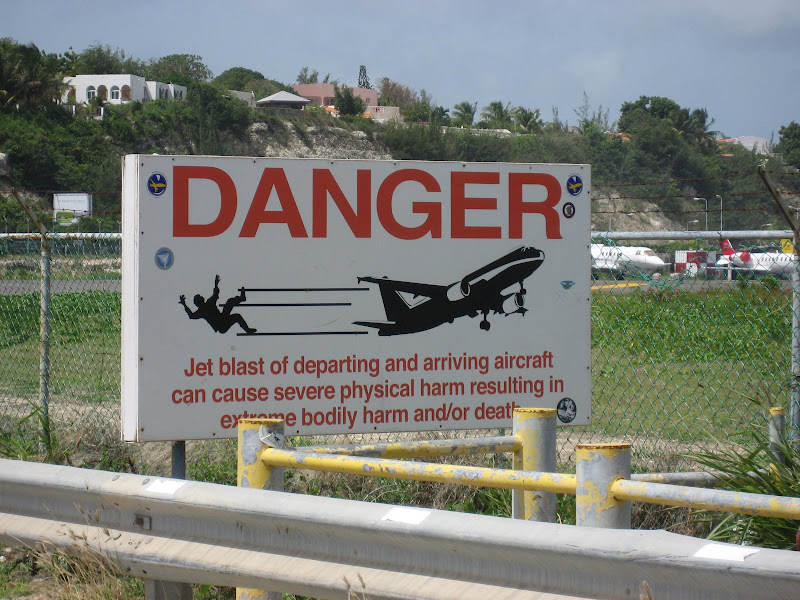 The airport where the runway is by a beach