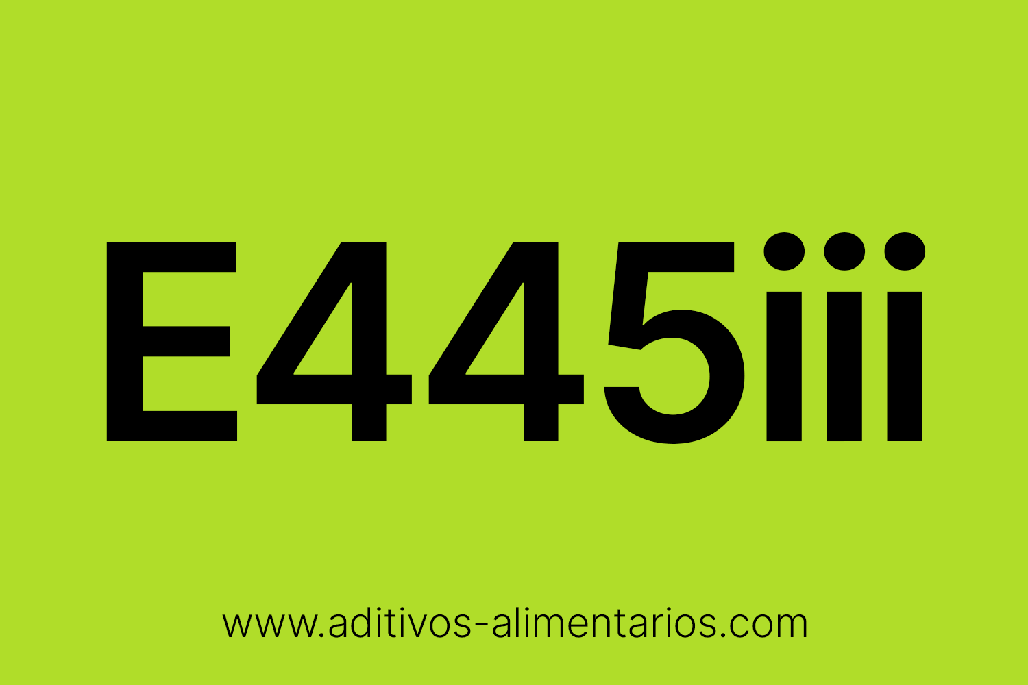 Aditivo Alimentario - E445iii - Ésteres Glicéridos de Colofonia de Madera