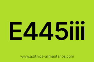 Aditivo Alimentario - E445iii - Ésteres Glicéridos de Colofonia de Madera