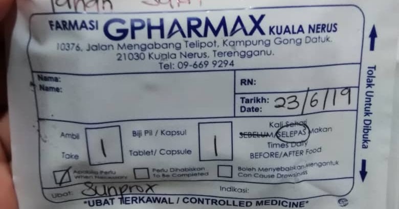 Ubat Sakit Gigi Berlubang Farmasi - Rumah 0108