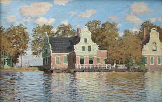 Houses on the Zaan River at Zaandam, 1871