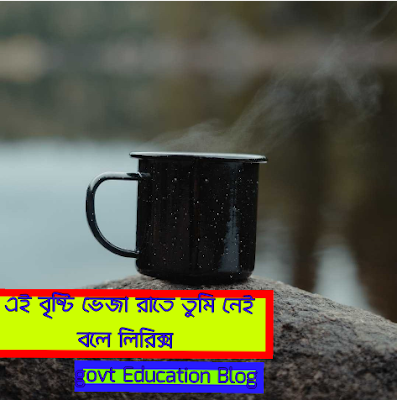 এই বৃষ্টি ভেজা রাতে তুমি নেই বলে লিরিক্স , Ei Bristi Veja Rate Lyrics