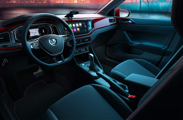 VW Virtus Beats interior