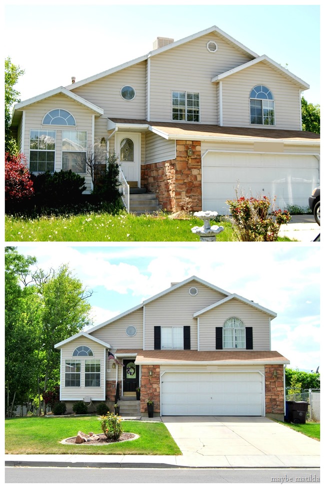 Adding major curb appeal with just a few simple changes!
