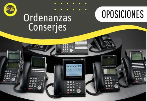 Temario ordenanzas centrales telefónicas modulares y digitales